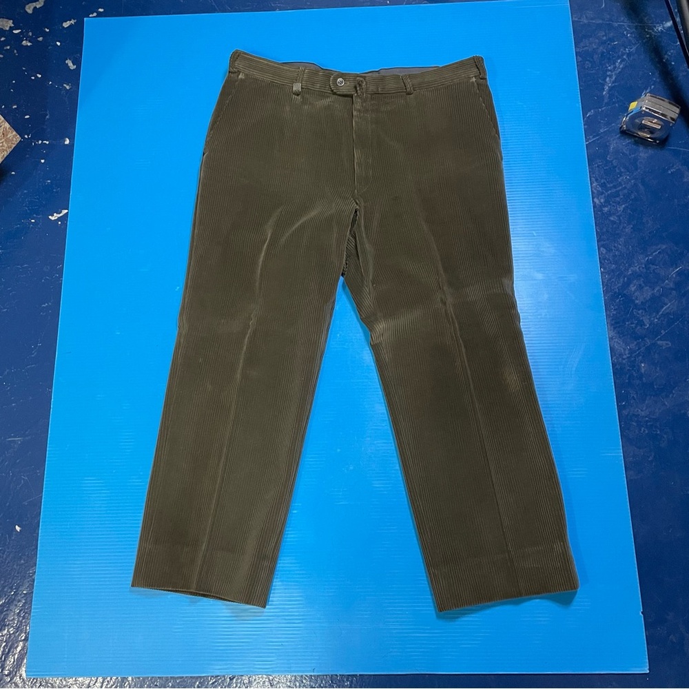 Men's Olive‎ Corduroy Pants